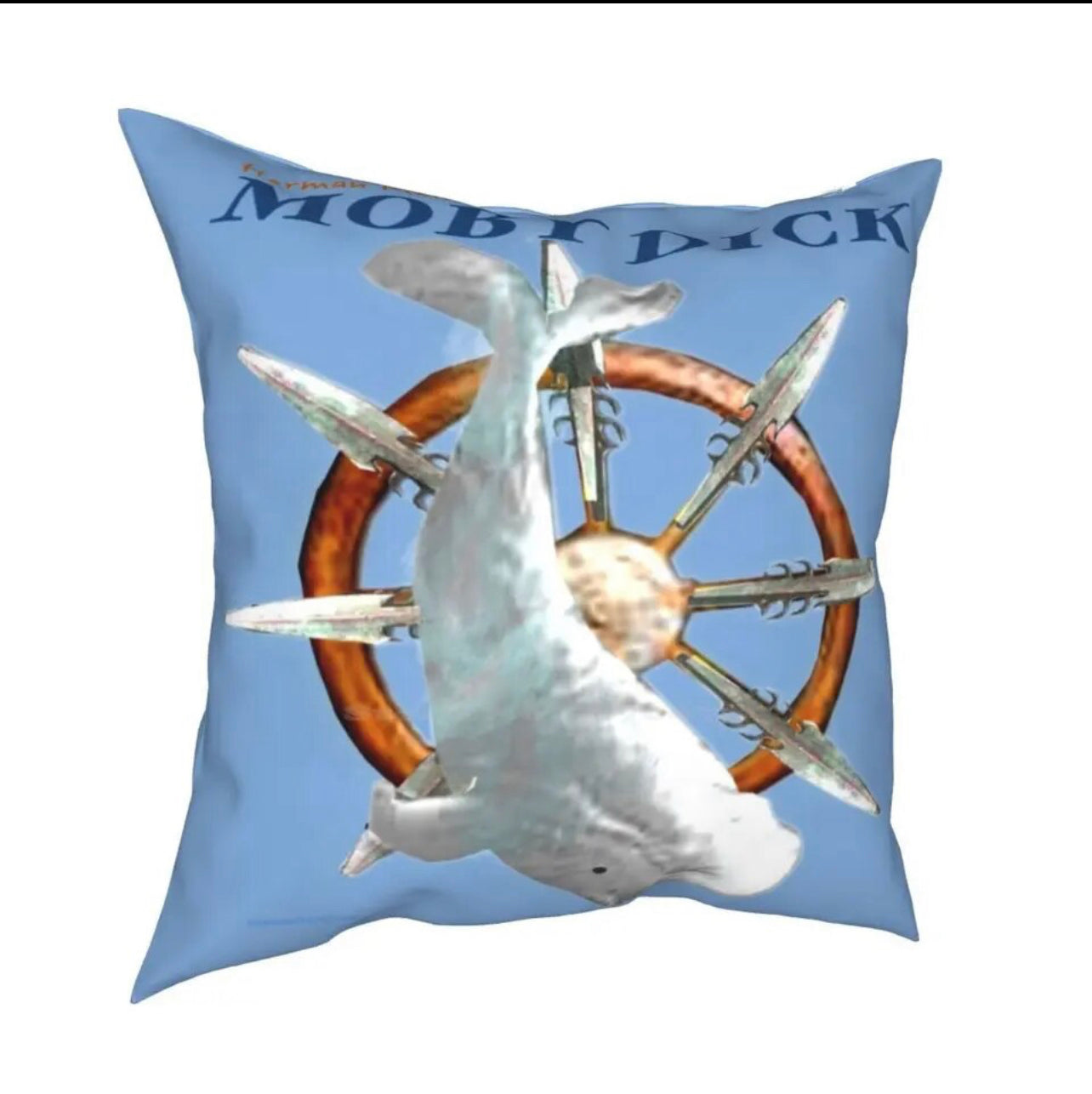 Moby Dick Pillow